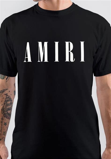 amiri black t shirt swag shirts