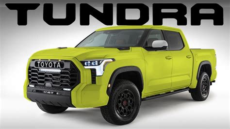 2022 Tundra Rendered In All Colors Youtube