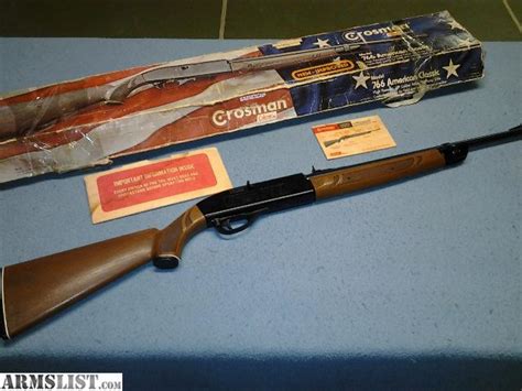 Armslist For Sale 1977 Crosman 766 Pellet Rifle With Box