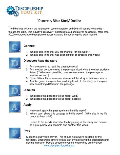 The Discovery Bible Study Method By Disciple4life Issuu