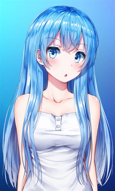 Blue Hair Anime