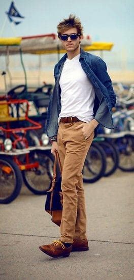 Khaki Pants Outfits 20 Ideas What To Wear With Mens Khaki Pants