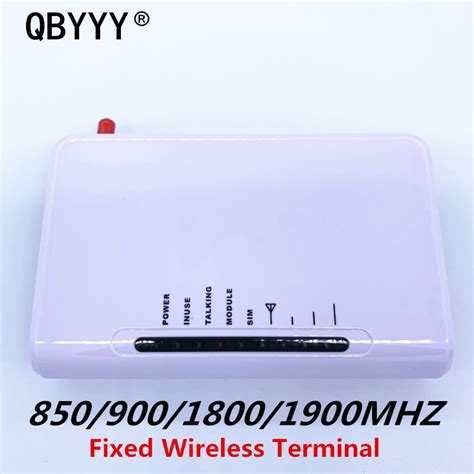 Gateways often come bundled with other services. QBYYY New GSM Gateway Fixed Wireless Terminal For Sim Card Connect Home Desk Phone Line Burglar ...