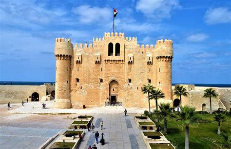 Fort Qaitbey Citadel Of Qaitbay The Qaitbey Fort In Alexandria