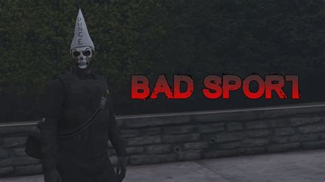 Do not leave the lobby when youre this was a video tutorial of how to get out of bad sport lobby and lose the dunce cap on gta 5 online using this gta 5 online glitches after patch 1.28. GTA 5 Online How To Get Bad Sport in 10 Minutes - YouTube