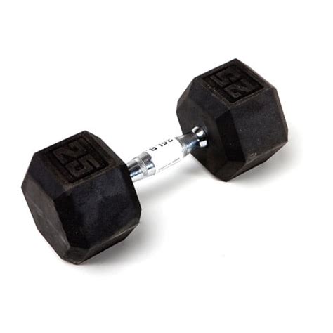 Marcy 25 Lb Ecoweight Rubber Hex Dumbbell Single 15lbs 50lbs