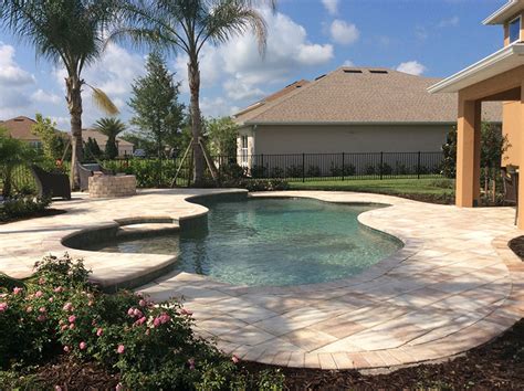 For inground pools australia, swimming pool deck decorating ideas, inground swimming pool deck ideas. Pool Deck Pavers -Orlando, FL | American Pools & Spas