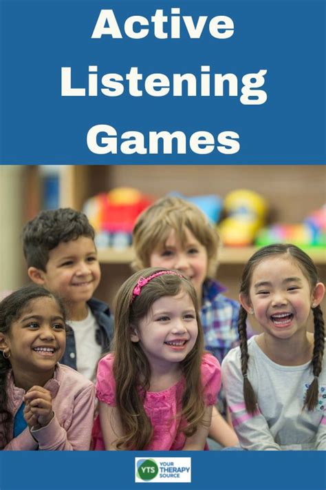 Active Listening Games Your Therapy Source