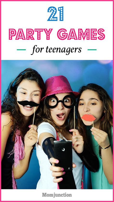 21 Fun Party Games For Teenagers Birthday Party Games Teen Party