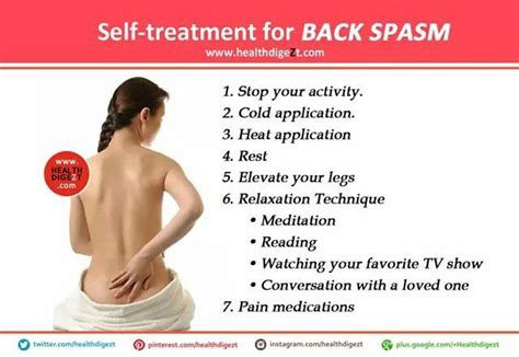 Back Spasm Self Treatment Back Spasm Relaxation Techniques