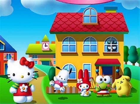 Katie's pet cali paw patrol coloring page online. Hello Kitty Home And Friends Wallpaper | Coloring Pages
