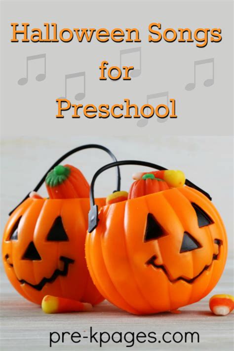 (use fingers as a climbing spider) down came the rain and washed the spider out. Halloween Songs for Preschool - Pre-K Pages