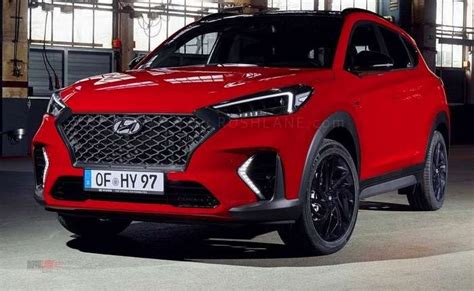Hyundai Tucson Gets Sporty With The N Line Treatment In Red Colour