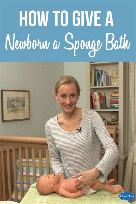 How To Give A Newborn A Sponge Bath Cloudmom