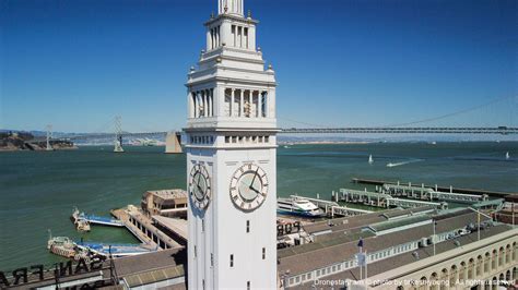 San Francisco Ferry Building Drone Photography