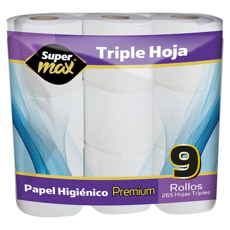 Comprar Papel Higienico Supermax 265ht 9 Rollos Walmart Guatemala