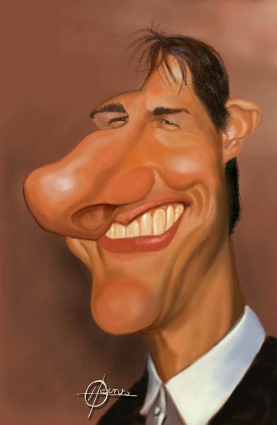 Tom Cruise Celebrity Caricatures Tom Cruise Caricature