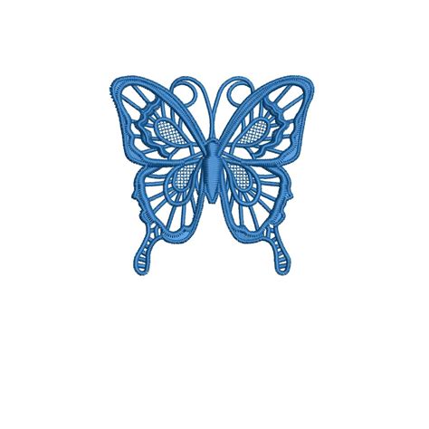 Butterfly Embroidery Design Mini Butterfly Design Butterfly Etsy