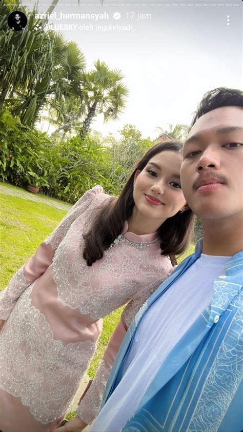 10 Potret Sarah Menzel Pacar Azriel Di Acara Gender Reveal Aurel