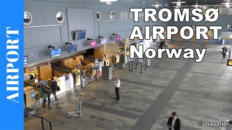 TROMSØ AIRPORT Departure Langnæs Norway Check in to Gate Tromso