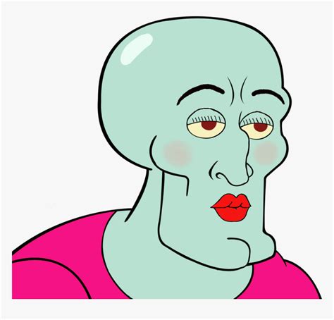 Handsome Squidward Hd Png Download Kindpng