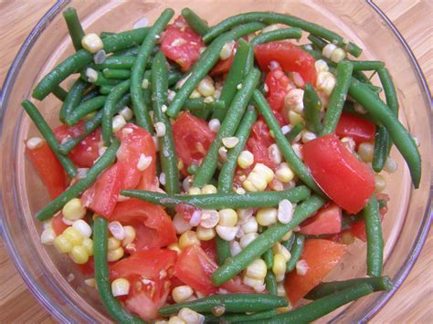 Tomato Corn And Green Bean Salad Recipe Too Many Green Beans