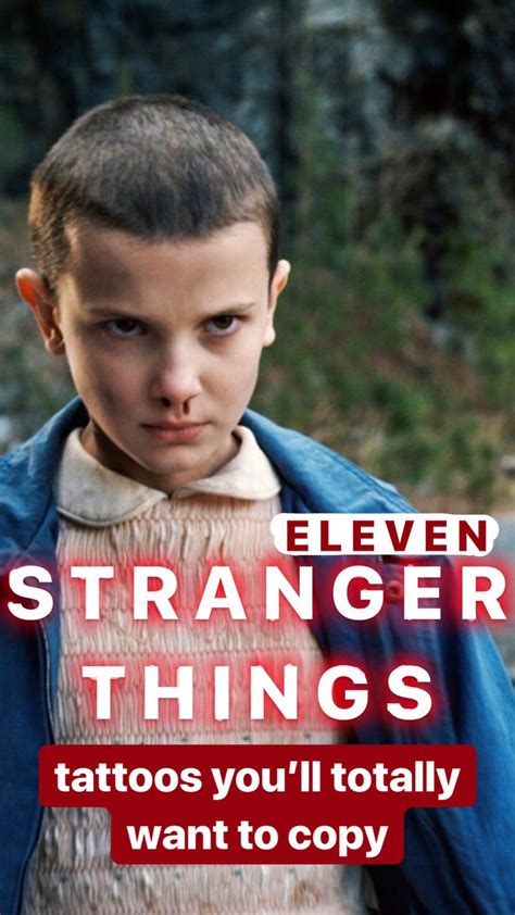 11 Stranger Things Tattoos Youll Totally Want To Copy Stranger Things Tattoo 11 Stranger