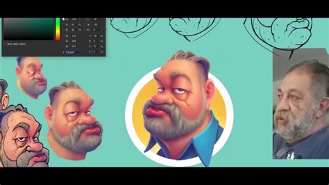 Drawing In Adobe Photoshop Character Design Youtube