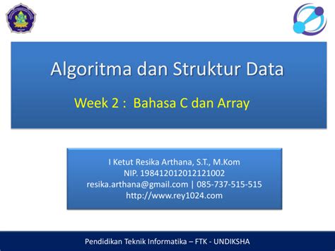 Algoritma Dan Struktur Data