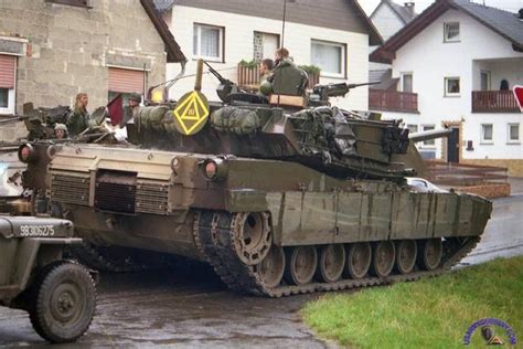 New M1 Fron 1st Sq 11th Acr In Fulda June 1984 Tanks Military Us