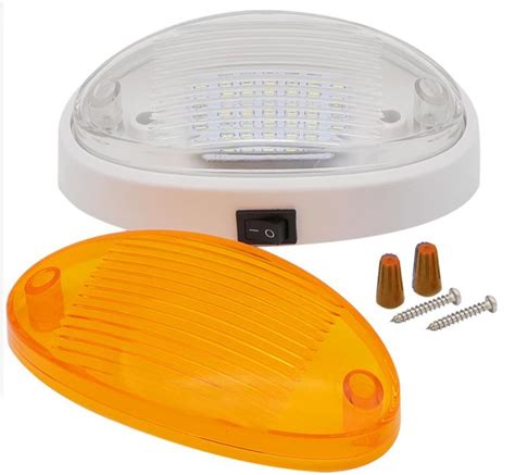 When you install led lights, you increase the overall visibility of the space inside your vehicle. 12V Led RV Ceiling Dome Light RV Interior Lighting Boat ...