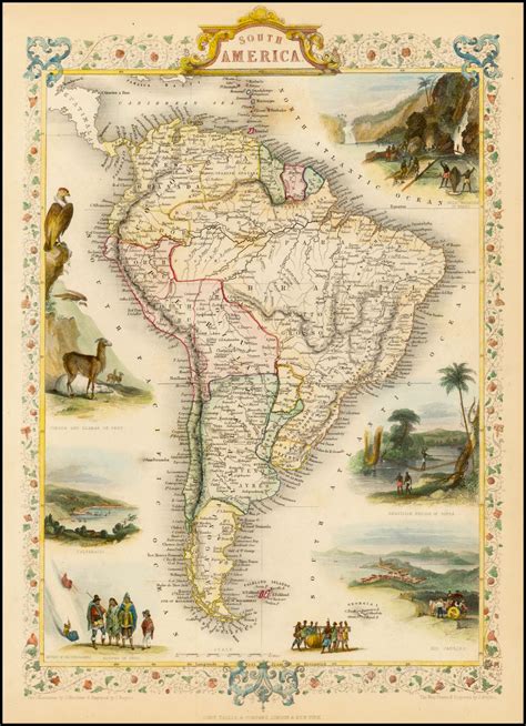 Vintage Infodesign 119 Visualoop South America Map America Map Map