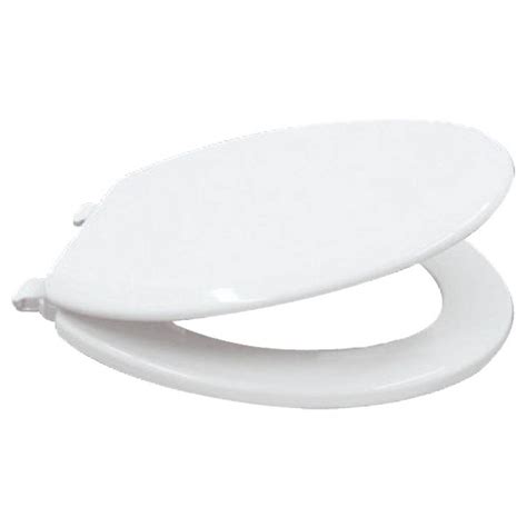 Bemis White Wooden Quick Release Soft Closing Seat 5000ael000