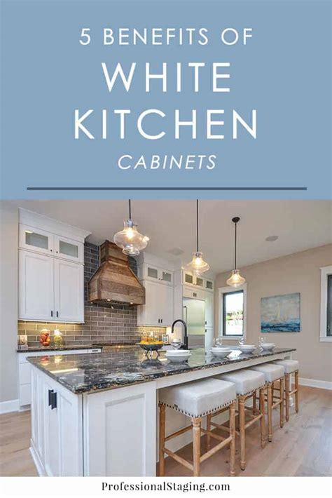 When you're renovating to sell, keep your kitchen cabinetry simple and appealing. 5 Reasons to Paint Your Kitchen Cabinets White - MHM ...