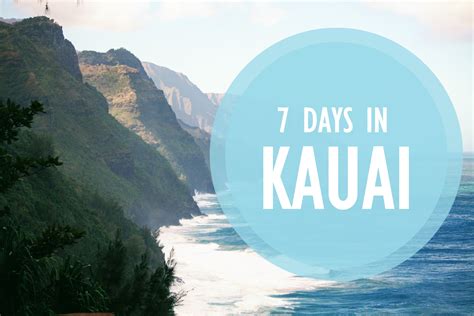 7 Days In Kauai