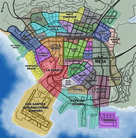 Лос Сантос вселенной Hd Grand Theft Wiki Fandom Powered By Wikia