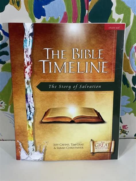 Bible Timeline The Story Of Salvation For Sale Picclick