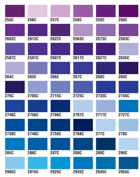 Pantone® Matching System Color Chart At Age Graphics