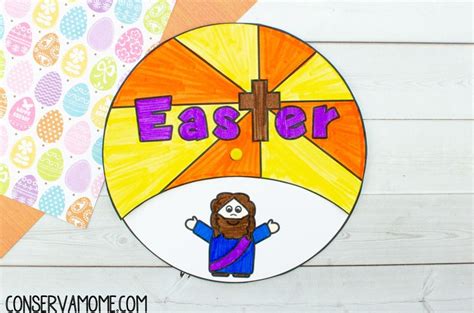 Resurrection Easter Craft A Printable Easter Story Craft Easter