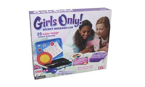 Secret Message Lab Girls Only Girls Aged 8