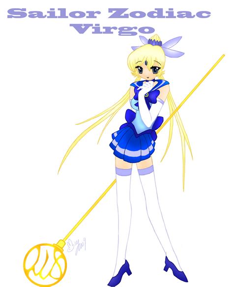 Sailor Zodiac Virgo By Icu San On Deviantart