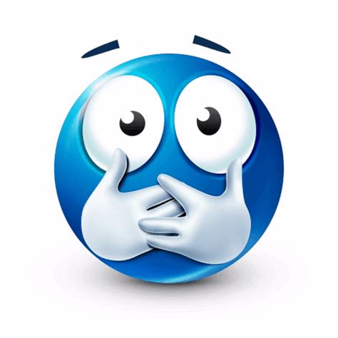Blue Emoji Sticker Blue Emoji Discover Share GIFs