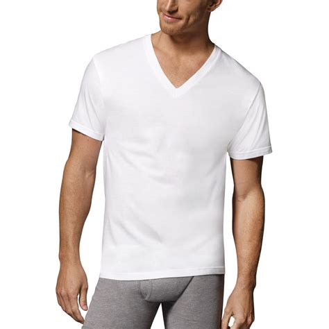 Hanes Big And Tall Mens 3 Pack V Neck