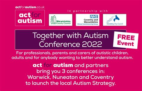 Together With Autism Conference 2022 Act For Autism