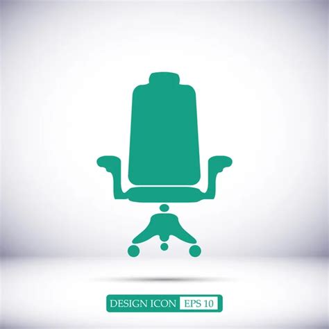 Office Chair Icon Stock Vector Image By ©simva 101216060