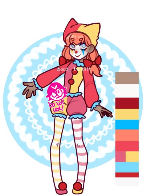 Clown Adoptable Auction Closed By Paintpalet35 On Deviantart