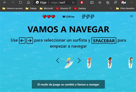 Maybe you would like to learn more about one of these? unocero - Así puedes activar el juego oculto en Microsoft Edge