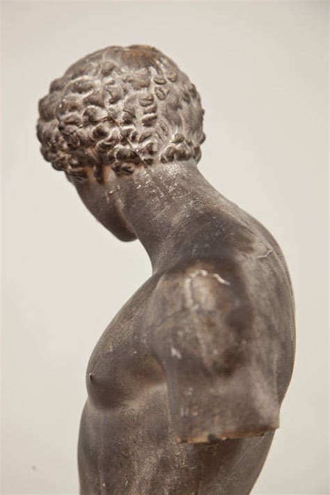 Greek Figure Plaster Statue At 1stdibs