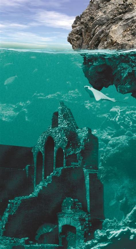 12 Glorious Submurged Wonders Across The World Underwater City Lost