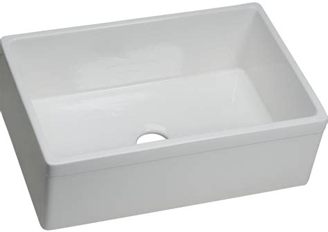 Sotto 18r undermount fireclay 18 round single bowl kitchen sink. Elkay SWUF28179WH 30 Inch Single Bowl Undermount Farmhouse ...